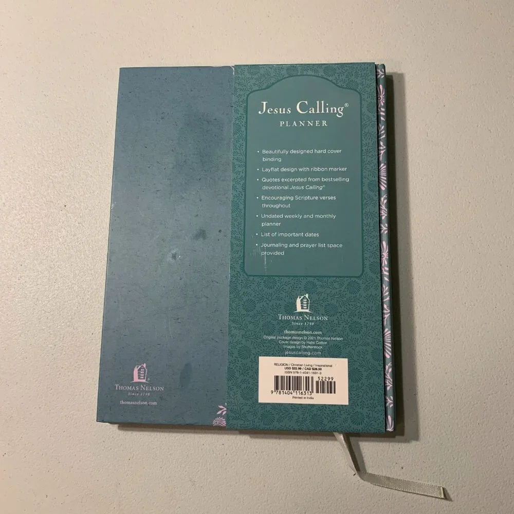 $5 or 4/$10: Jesus Calling Planner/Journal NWT